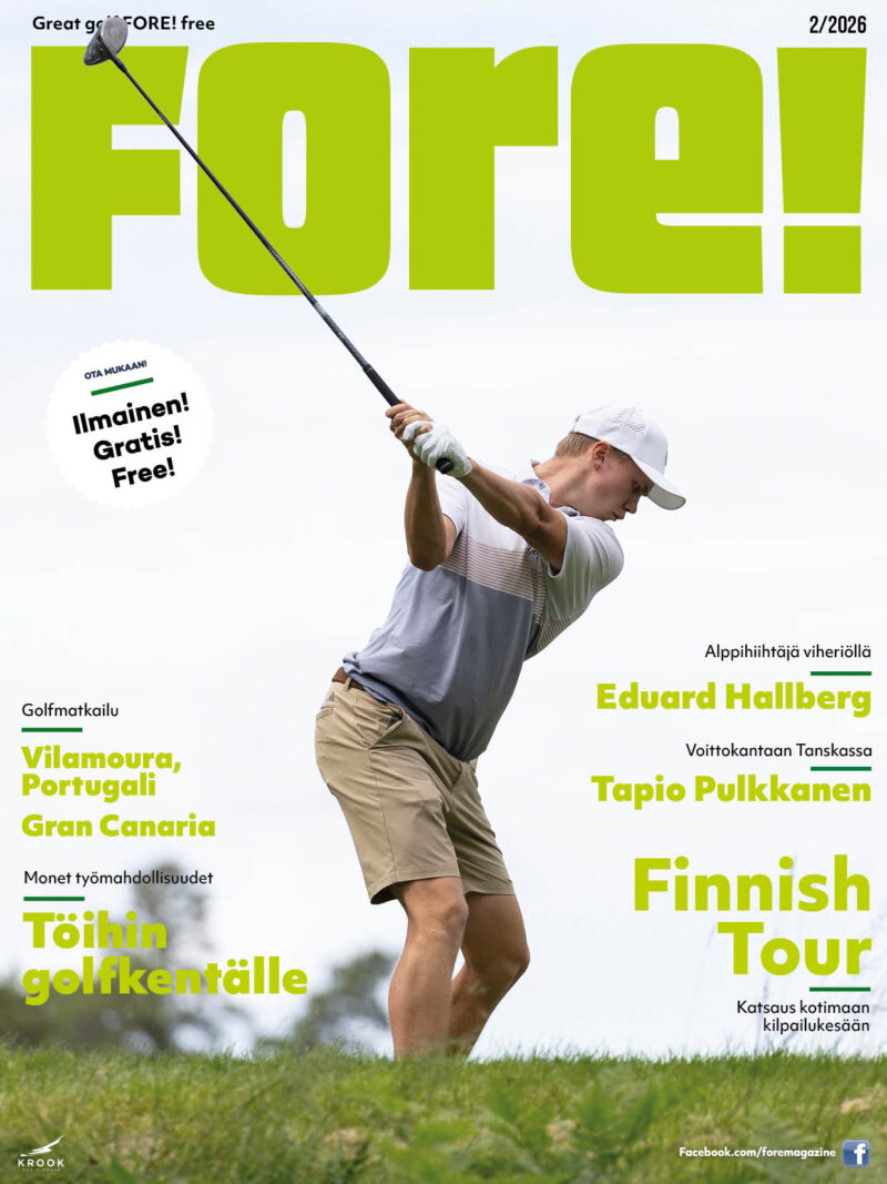 Finnish Golf Media FORE! | FORE 2/2026 digiversiona!